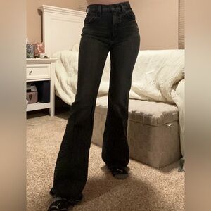 Moussy Japanese Denim - Black High Waisted Jeans